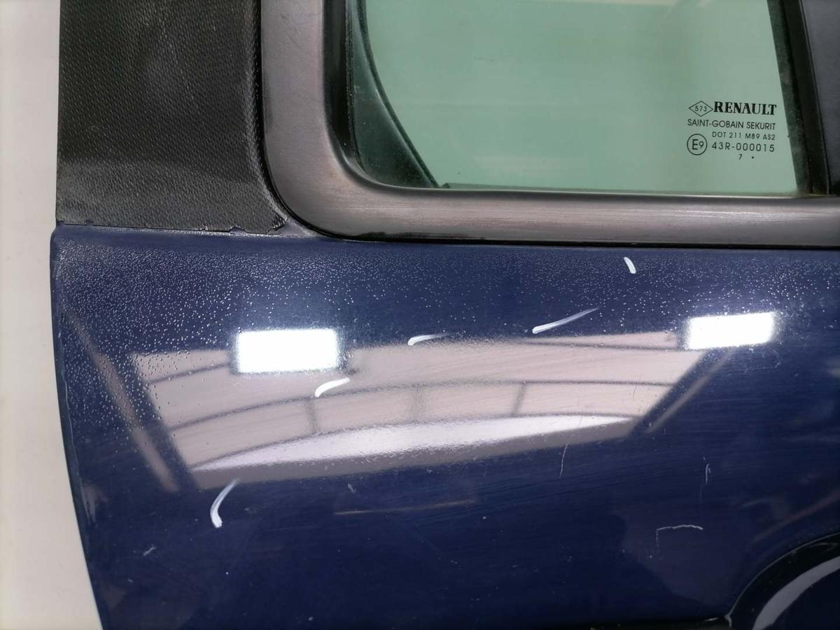 Renault Grand Modus original T&uuml;r hinten rechts OV460 K&ouml;nigsblau Rohbau Bj.2008